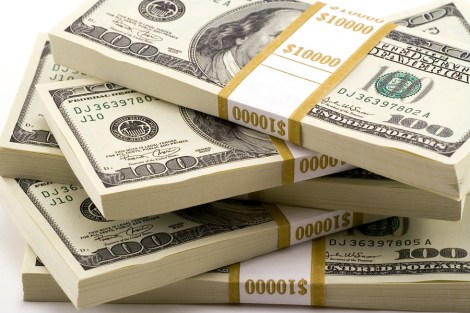 Stack of money
